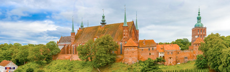 Frombork Cathedral, famous church where Copernicus lived and died.のeditorial素材