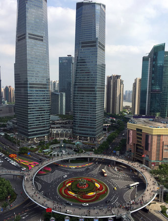Shanghai city landscape