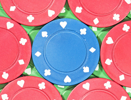 Casino Chipsの写真素材