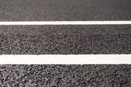 Line on the road