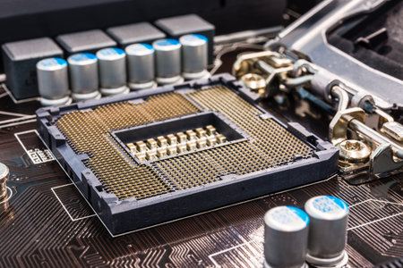 Main socket of the computer
