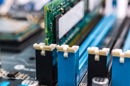 Memory chip on the system board