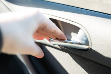 Open the car door
