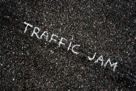 Traffic jamの写真素材