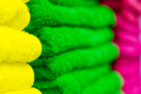 Terry towelsの写真素材