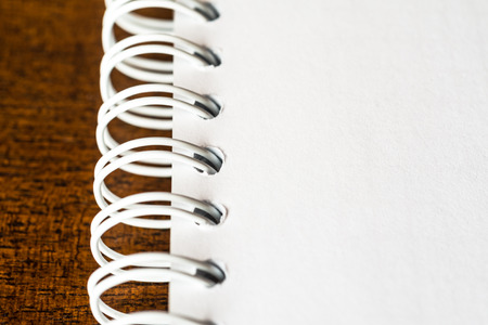 Notebook closeupの写真素材