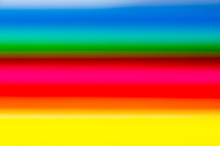 Horizontal smooth color spectrumの写真素材