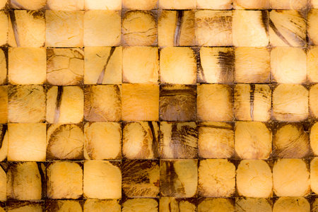 Wood tile. In soft tonesの写真素材