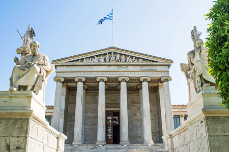 academy of Athens in Greeceのeditorial素材