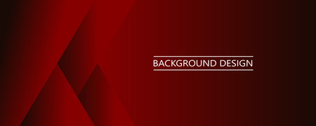 Red abstract geometric background. Vector modern overlap backdrop. EPS 10.のイラスト素材