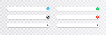 Ribbon label set on white background. Vector illustration. Ribbons banners collection.のイラスト素材