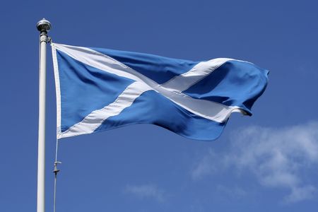 Scotland flagの写真素材