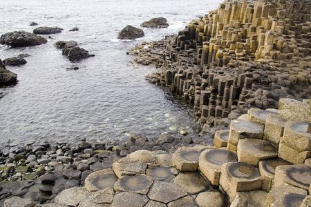 Giant's Causewayの写真素材