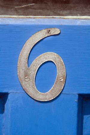 Number 6の写真素材