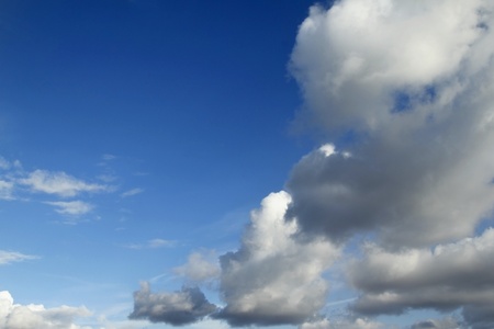 Sky and cloudsの写真素材