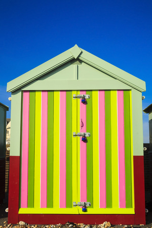 Seaside beach hutの写真素材