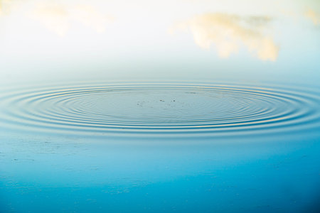 Water ripplesの写真素材