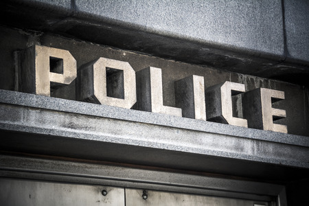 Police signの写真素材