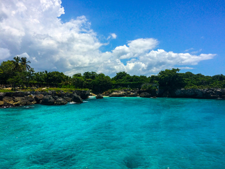 Rep.Dominican cliffの写真素材