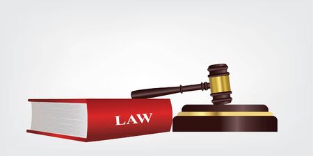 In law, a judgment is a decision of a court regarding the rights and liabilities of parties in a legal action or proceeding.のイラスト素材