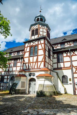 Jawor, Poland - August 08, 2021. Evangelical Church of Peaceのeditorial素材