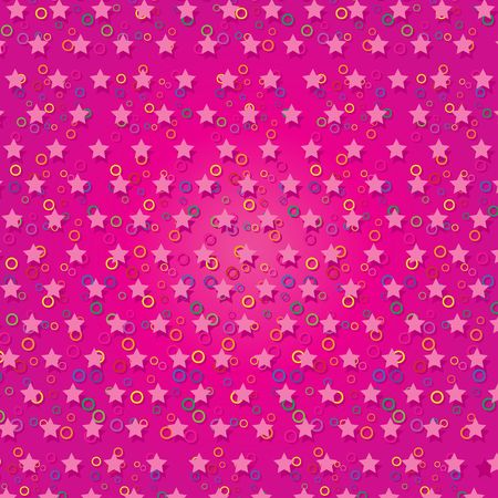 Pink abstract background with starsの写真素材