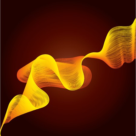 Abstract brown background with colorful elements. illustrationのイラスト素材