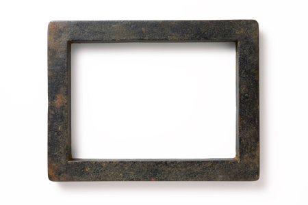 The metal frame used in letterpress printing into which type is locked to make up a page or forme