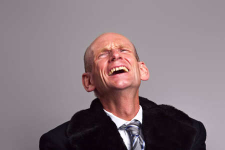 Portrait of a happy businessmanの写真素材