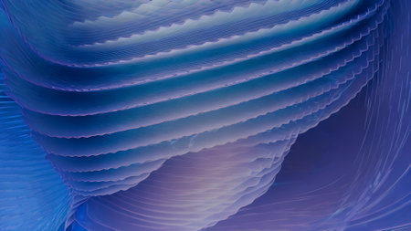 Abstract background for elegant design cover or fantasy composition. Digital collage.の素材