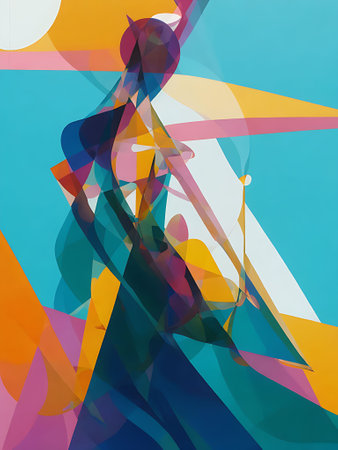 abstract colorful background, futuristic wavy illustration, dynamic motion designの素材