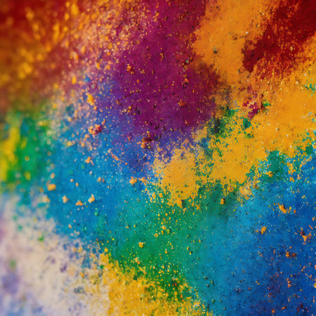 Colorful abstract background painted with watercolors. Close up.の素材
