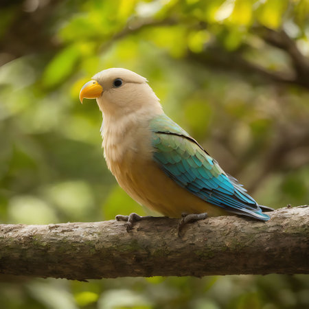 White-headed Parakeet (Nymphicus benghalensis)の素材