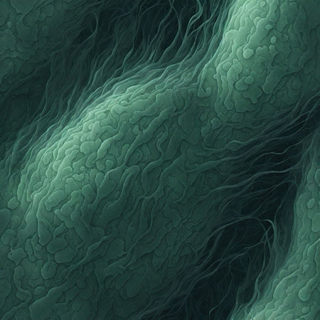 abstract fractal background a computer-generated 2D illustration, textureの素材