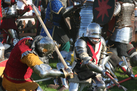 a duel knights