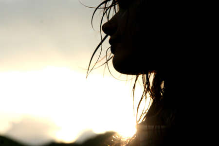 The girlの写真素材