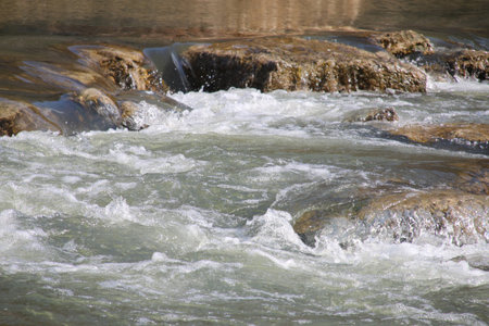 fast mountain river