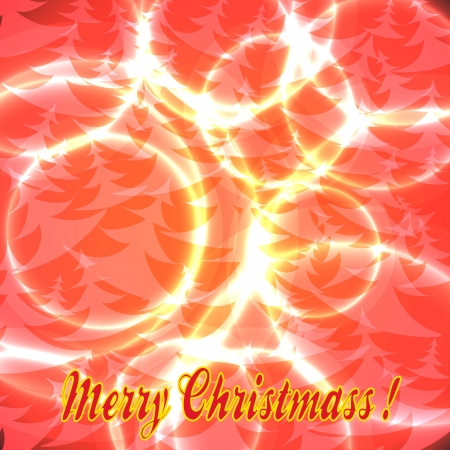 Abstract bacrground with Christmas treeのイラスト素材