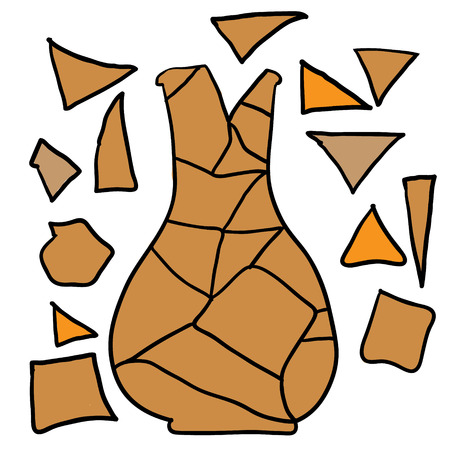 pitcher. vector illustrationのイラスト素材