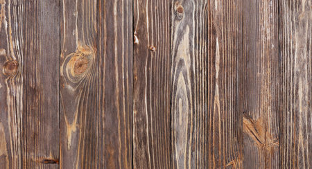 Texture of vertical wooden planks mahogany