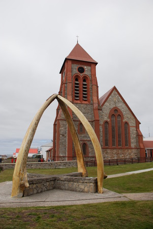 Falkland Islands Cathedralの写真素材