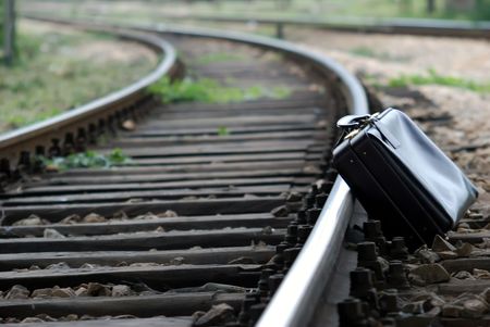 story of a suitcase, travel and memoriesの写真素材