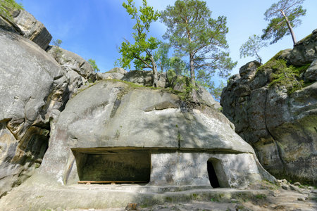 Rocks of Dovbushの写真素材