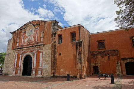 Dominican Republic Santo Domingo - Dominican Convent - Iglesia de los Dominicosのeditorial素材
