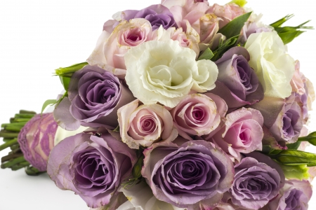 Wedding rose bouquet の写真素材
