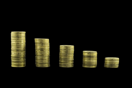 Coins Chartの写真素材