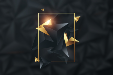 Black, creative background. Sale, advertising banners, Layout, sale, discounts. copy space.の写真素材