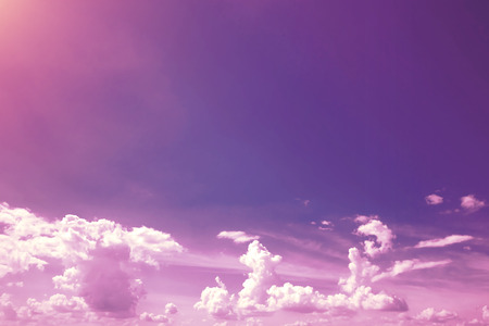 Creative background, pink, fluffy, vanilla clouds. The concept of lightness, magic, magic, fairy tale, good. Background for cards, flyers.の写真素材