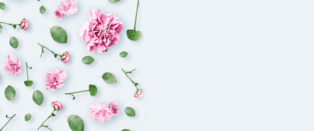 Creative design promo banners, hot sale, discounts. Banner, copy space. Mockup, horizontal flyer for printing.の写真素材