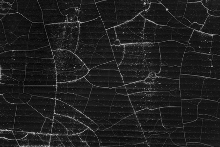 Crack texture of white leather, abstract background.の写真素材